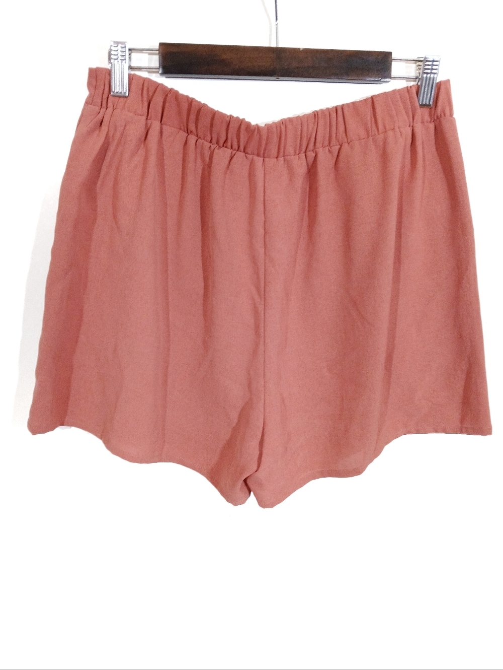 Entro Embroidered Rose Pink Women's Shorts Boho Garden Party - Picture 3 of 8